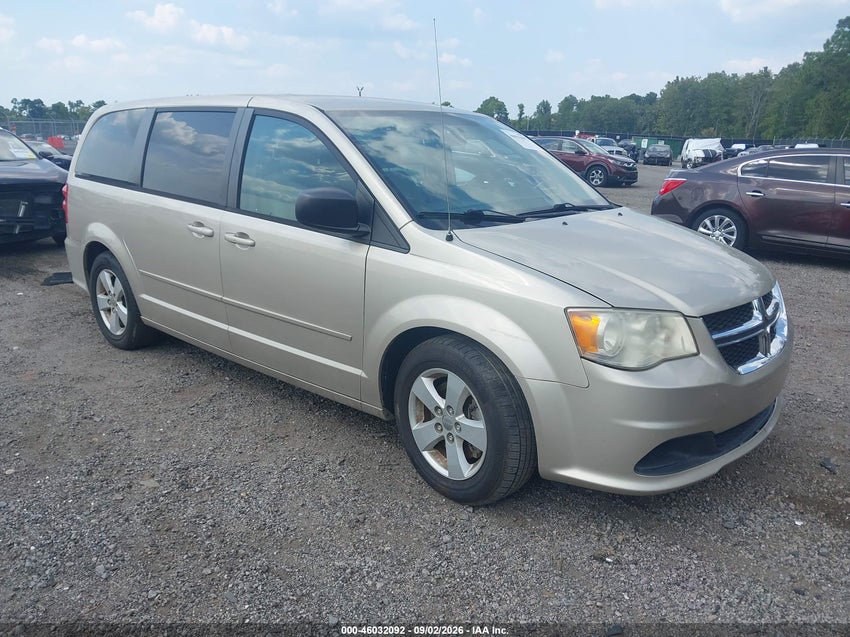 2013 DODGE GRAND CARAVAN SE