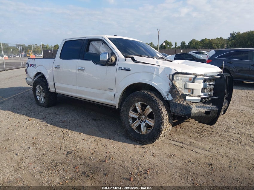 2015 FORD F-150 PLATINUM